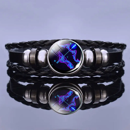 12 zodiac sign bracelets
