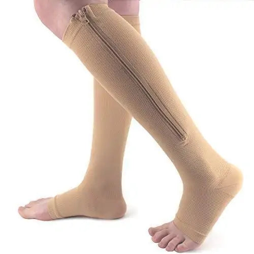 Zipper Compression Socks